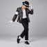 Дорослий карнавальний комплект Майкла Джексона — жакет з паєтками, капелюх і білі рукавички