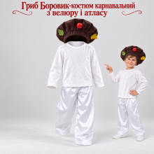 Лісовий Боровик — святковий костюм грибочка для дитини