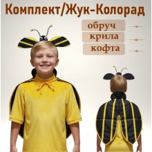 Карнавальний костюм Жука Колорадського Карнавальний костюм Жука Колорадського