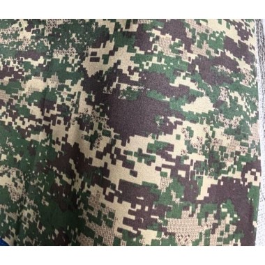 Тканина Грета-2701 камуфляж «Хижак», просочення ВСТ, щільність 220г/м2