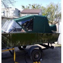 Тент ходовий на човен Прогрес-4 "Діскавері"