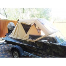 Ходовий тент на човен Казанка з тканини Sunbrella® Plus