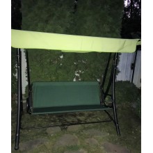 122*50*52-Тент навантажувальний на садові гойдалки -зелений 122*50*52-Тент навантажувальний на садові гойдалки -зелений