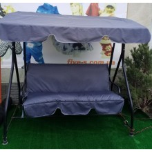 Комплект на садові гойдалки (дах+ матрац), 170*110/130*48*48, темно-синій