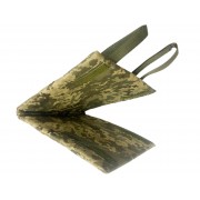 Каремат тактичний, піджопник складаний,  30*35/30*70, MOLLE System, піксель хакі