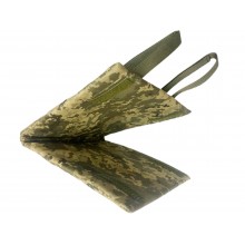 Каремат тактичний, піджопник складаний,  30*35/30*70, MOLLE System, піксель хакі