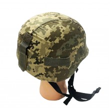 Кавер армійський, тактичний чохол на шолом каску ЗСУ, MOLLE System, камуфляж піксель