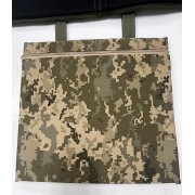 Каремат тактичний, піджопник 39 см x 35 см, піксель хакі