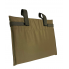 Каремат поджопник тактичний 3-х секційний, 105*40*2см/40*35*7 см, MOLLE System, койот