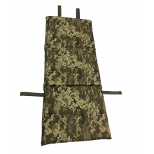 Каремат (поджопник) тактичний 3-х секційний, 105*40*2см/40*35*7 см, MOLLE System, камуфляж піксель