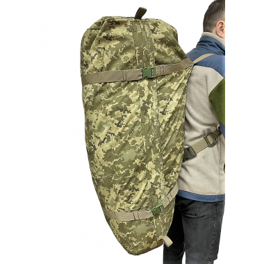 Сумка-баул армійська (90x50x30), 130 л, колір: піксель хакі