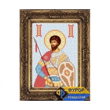 Схема ікони на габардині "Віктор Святий Мученик" (Арт. ИБ5-45)