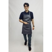 Фартух бариста, офіціанта або кухаря, сірий
