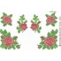 Флізелін ВРФ - 4 Троянди