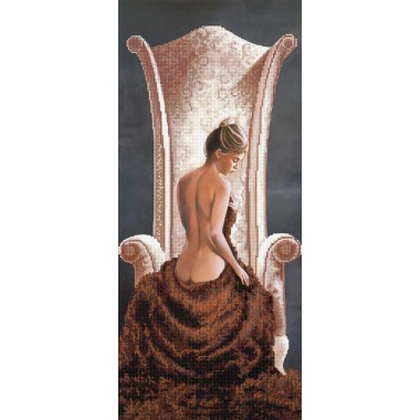 А-247 "Дівчина в ведмежій шкурі" - ТМ SvitArt