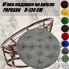 М'яка подушка на крісло PAPASAN (Папасан), D-130 см, кругла