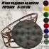 М'яка подушка на крісло PAPASAN (Папасан), D-130 см, кругла